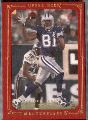 2008 Upper Deck Masterpieces /199 Terrell Owens Cowboys #81
