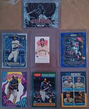 Jackson Chourio 7-card Lot (Rookies & Parallels +)