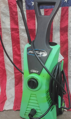 #ad Portland 1750 PSI Electric Pressure Washer Wheel Mounted $40.00