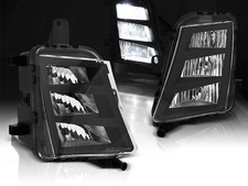 Sport LED Nebelscheinwerfer Set Schwarz für VW Golf 7 VII 2013–2017 für GTI