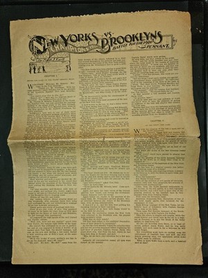 1900 GOLDEN HOURS Story Paper   July 7, 1900   Baseball Fiction, Illustrated.