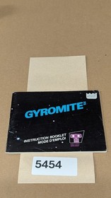 Gyromite - Nintendo NES- Manual Only **NO GAME