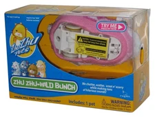 Zhu Zhu Pets Hampster Jelly (2009) Cepia Pink Purple Kids Toy - (Try me button 
