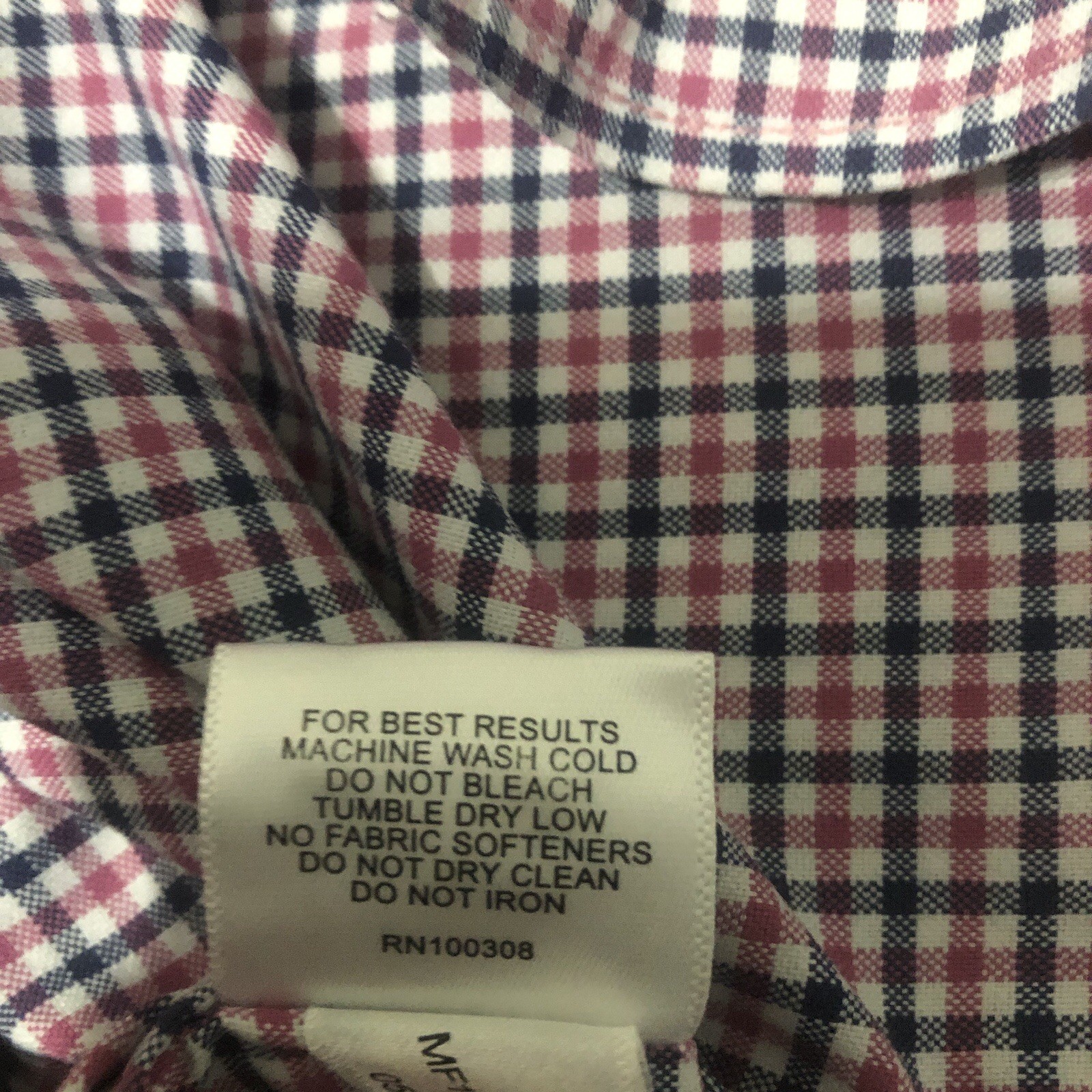 Peter Millar Button Down Shirt Medium Red, White,… - image 7