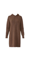CAARA Jordanna Hoodie Dress Sweater Dress Brown Size 4 Oversized MSRP: $205