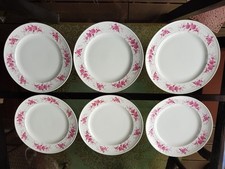 6 Speiseteller Seltmann Weiden Annabell rosa sehr guter Zustand