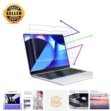 3-Pack Anti-Blue Light Screen Protectors for MacBook Air 15 Inch 2023-2025 
