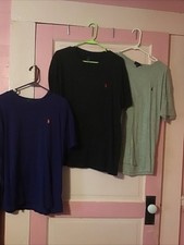 Ralph Laure Polo Shirts Lot Of 3