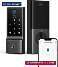 eufy Security Smart Lock C220, Fingerprint Keyless Entry Door Lock, Built-in Wi-