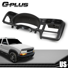 Dash Trim Bezel Fits 98-04 Chevy Blazer S10 Gmc Jimmy Sonoma Single Double Din Dash Trim Bezel Fits 98-04 Chevy Blazer S10 Gmc Jimmy Sonoma Single Double Din