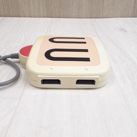 SBOM MULTITAP Hudson Bomberman Official Sega Saturn Controller Multi Tap tested