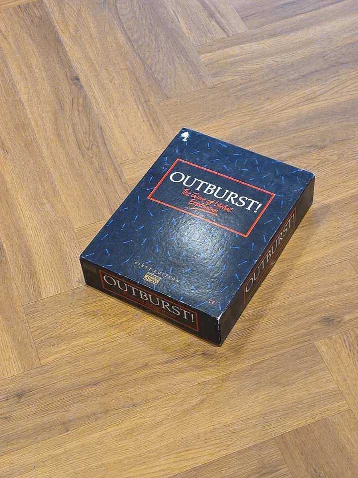 Family Christmas Entertainment Board Game Outburst First Edition Parker 1986 Vgc - Image 3 of 4