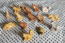 WADE American Series 2 1985 Figurines Red Rose Tea Animals Whimsies -14 QTY