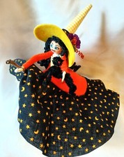 Kitchen Witch Doll 9" Gretchen