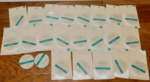 LOT of 25 Hildie & Jo Stretch Cord 0.5mm Jewelry Bead Clear 7mx23 - Picture 2 of 5