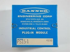 Banner Engineering Corp Control Module Power Supply PS15-1 PS151  NEW IN THE BOX