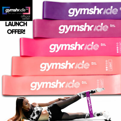 Widerstandsbänder Schleife Übung Sport Fitness Home Gym Yoga Latex Set oder Singles