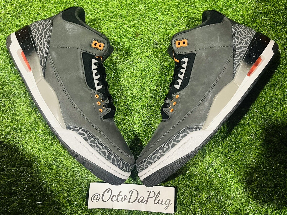 Size 9.5 - Jordan 3 Retro 2023 Mid Fear for sale online | eBay display picture 2