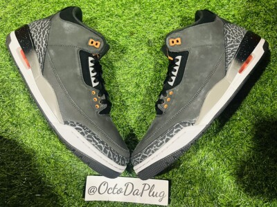 Size 9.5 - Jordan 3 Retro 2023 Mid Fear for sale online | eBay display picture 2