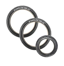 Steerling Tire Co. Jogging Stroller Tire Set, One 12.5” & Two 16” Tires