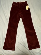 Women's High-Rise Corduroy Bootcut Jeans - Universal Thread Burgundy 00R