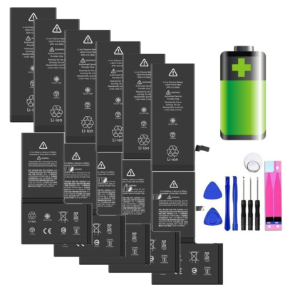 High Capacity Polymer Lithium Battery For iPhone 6 7 8 Plus XS XR 11 12 Pro Max
