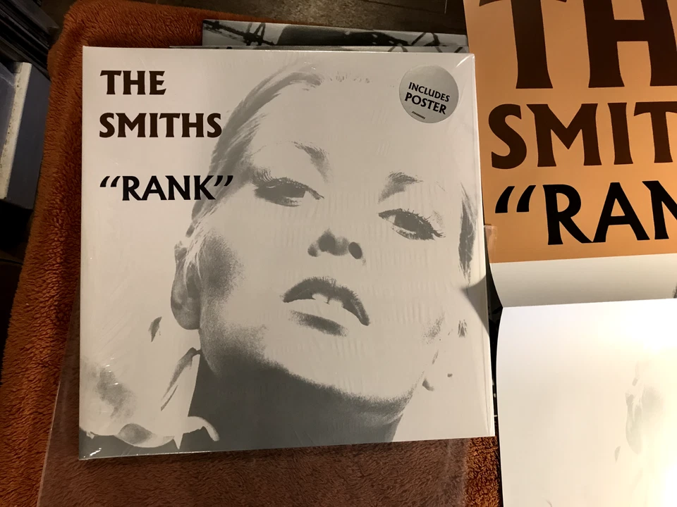 The SMITHS 2 LP Rank Double Vinyl + POSTER Gatefold NM '88 '16 re r146642 shrink - Image 4 of 4