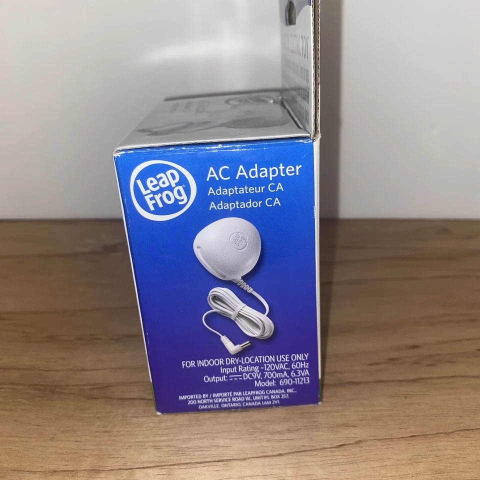 Leap Frog AC Adapter Power Supply 9V Volt Model# 690-11213 LeapPad Leapster - Image 4 of 4