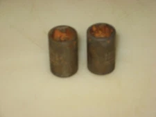 TWO (2) NEW 1/4" DRIVE 7/16" STD  IMPACT SOCKETS, 6-point, USA, PROTO # 6914PK