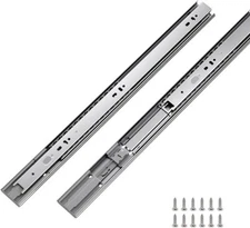 2 PAIR LONTAN Drawer Slides 22 Inch Drawer Slides-Glide Bearing 100 lb (4 pcs)