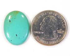 12 CT 100 NATURAL ARIZONA TURQUOISE OVAL CABOCHON GEMSTONE 23x17x4 MM CT 296