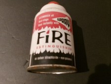 camden 1, new jersey spray fire extinguisher 11.25 oz, vintage metal can, HTF