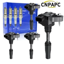 4PCS Ignition Coil & 4PCS Iridium Spark Plug for Chevrolet Colorado GMC Canyon