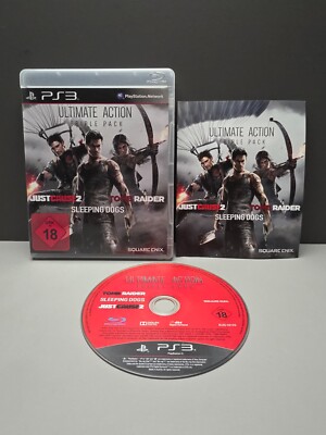 ULTIMATE ACTION TRIPLE PACK + ANLEITUNG SONY PLAYSTATION 3 PAL KOMPLETT OVP PS3