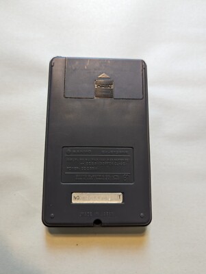 Calculatrice électronique Ancienne SANYO CX-8132 – Made In Japan, Fonctionnelle