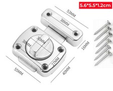 Lock Bathroom Door Toilet Turn Rotate Twist Bolt Privacy Catch Latch UK