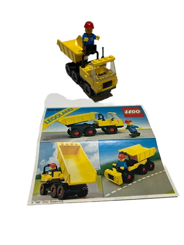 LEGO Town 6648 Dump Truck 1980 Series.