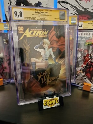 Action Comics #1056 CGC SS 9.8 SDCC Exclusive 2x Signed Ltd 1000 Inhyuk Lee Foil