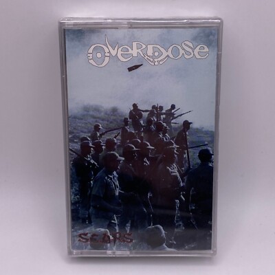 Overdose Scars 1996 Cassette Tape Fierce Recordings Groove Metal STILL SEALED