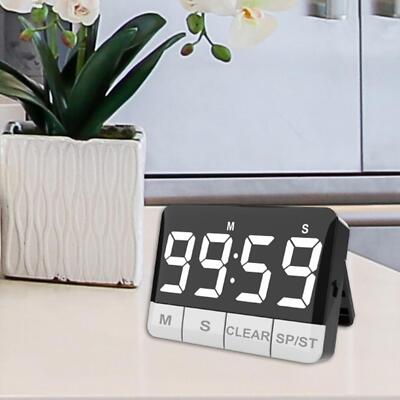 Digitaler Küchentimer 3 Lautstärkestufen einstellbar für Unterricht Training Sport
