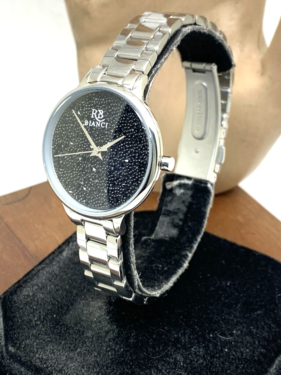Roberto Bianci Womens Watch RB0248 Black Dial Quartz Silver  display picture 1