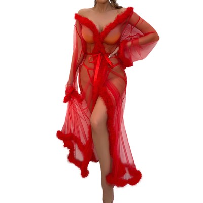 Women's Sexy Lingerie Babydoll Sleepwear Underwear Lace Nightwear Dress G-String