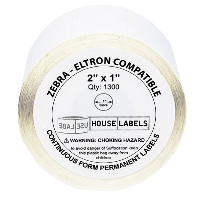 Étiquettes Thermiques ZEBRA ELTRON 2x1 (2" X 1") - (16) Rouleaux De - Foto 8