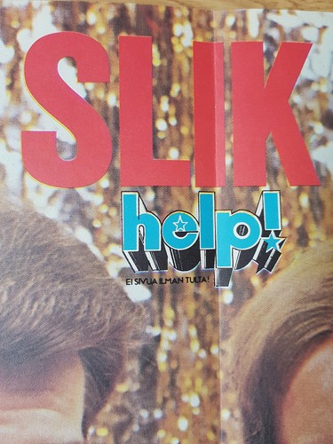 Póster vintage de 8 páginas SLIK / MIDGE URE 80x56 cm de la revista finlandesa 1977 AYUDA - Imagen 3 de 5