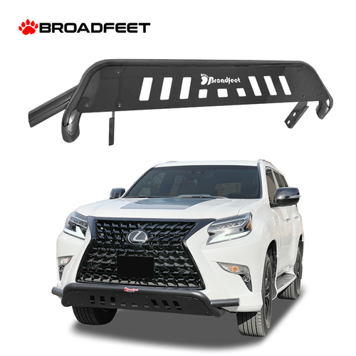 Black EuroTech Grille Bumper Guard Low Front Runner Fits 20142023