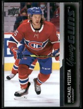 2021-22 Upper Deck #705 Michael Pezzetta Montreal Canadiens Rookie Hockey Card