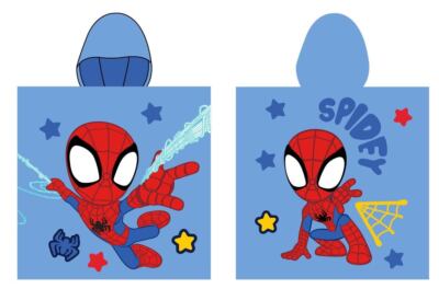 Carbotex Poncho da bagno telo mare 55 x 110 cm Spiderman