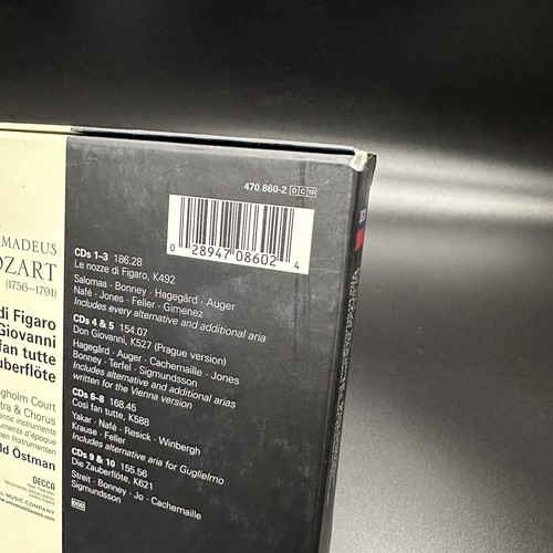 Mozart Figaro Don Giovanni Cosi Fan Tutte, Ostman [Decca 10 CD Set] NM - Picture 5 of 11