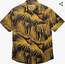 NHL Pittsburgh Penguins Hawaiian shirt Golf Tennis BBQ party shirt FOCO 3XL