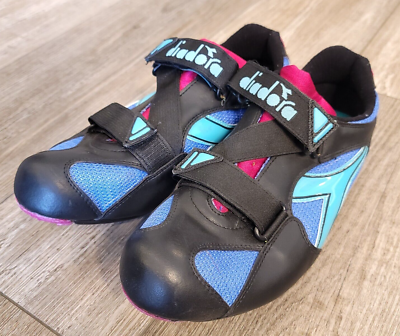 Diadora サイクルシューズ 23cm ＆ SHIMANO 105 ペダル Diadora Mens Cycling Shoes Power Bed Insolse by Bill Patten
